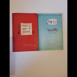 Keri Smith Lot of 2 Paperbacks Mess and This Is Not A Book